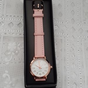 Light pink watch